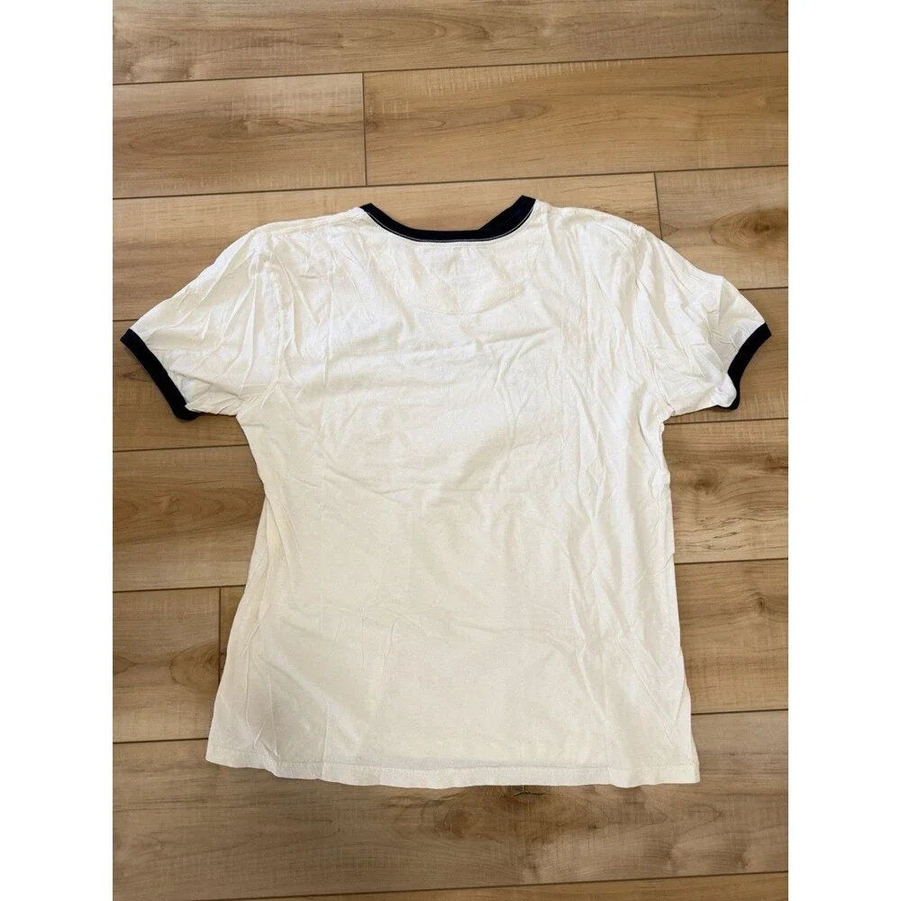 Mitchell & Ness New York Yankees White/Blue Ringer Shirt, XXL Baseball